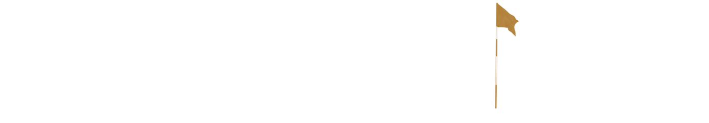 Storyteller Golf Logo White With Flag